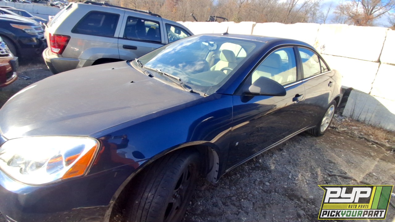 2008 PONTIAC G6 partes disponibles