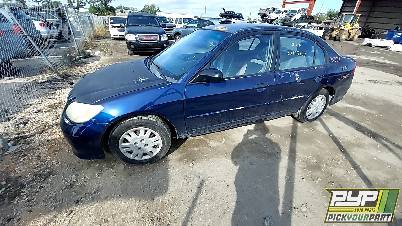 2004 HONDA CIVIC available for parts