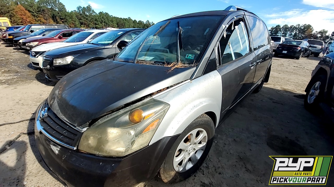 2008 NISSAN QUEST partes disponibles