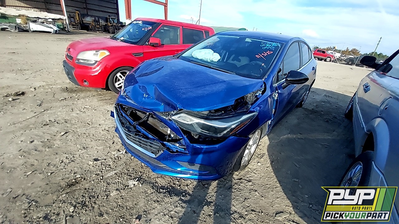 2018 CHEVROLET CRUZE partes disponibles