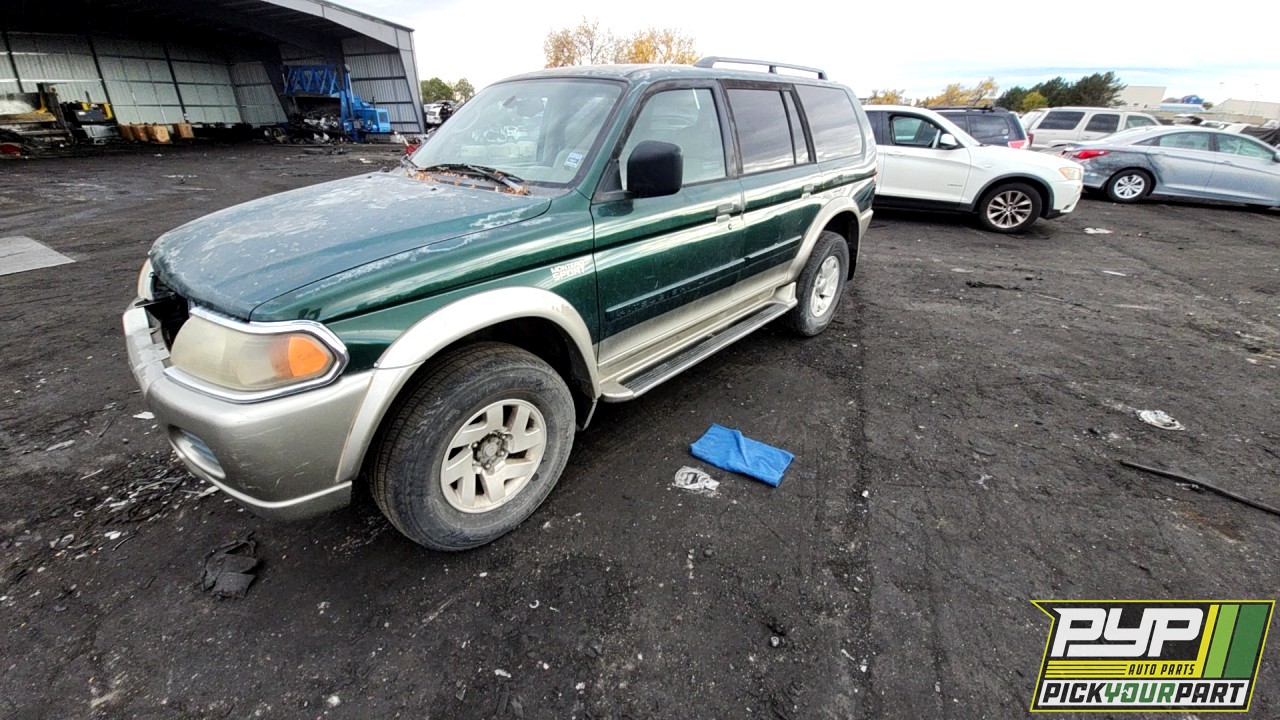 2001 MITSUBISHI MONTERO SPORT available for parts
