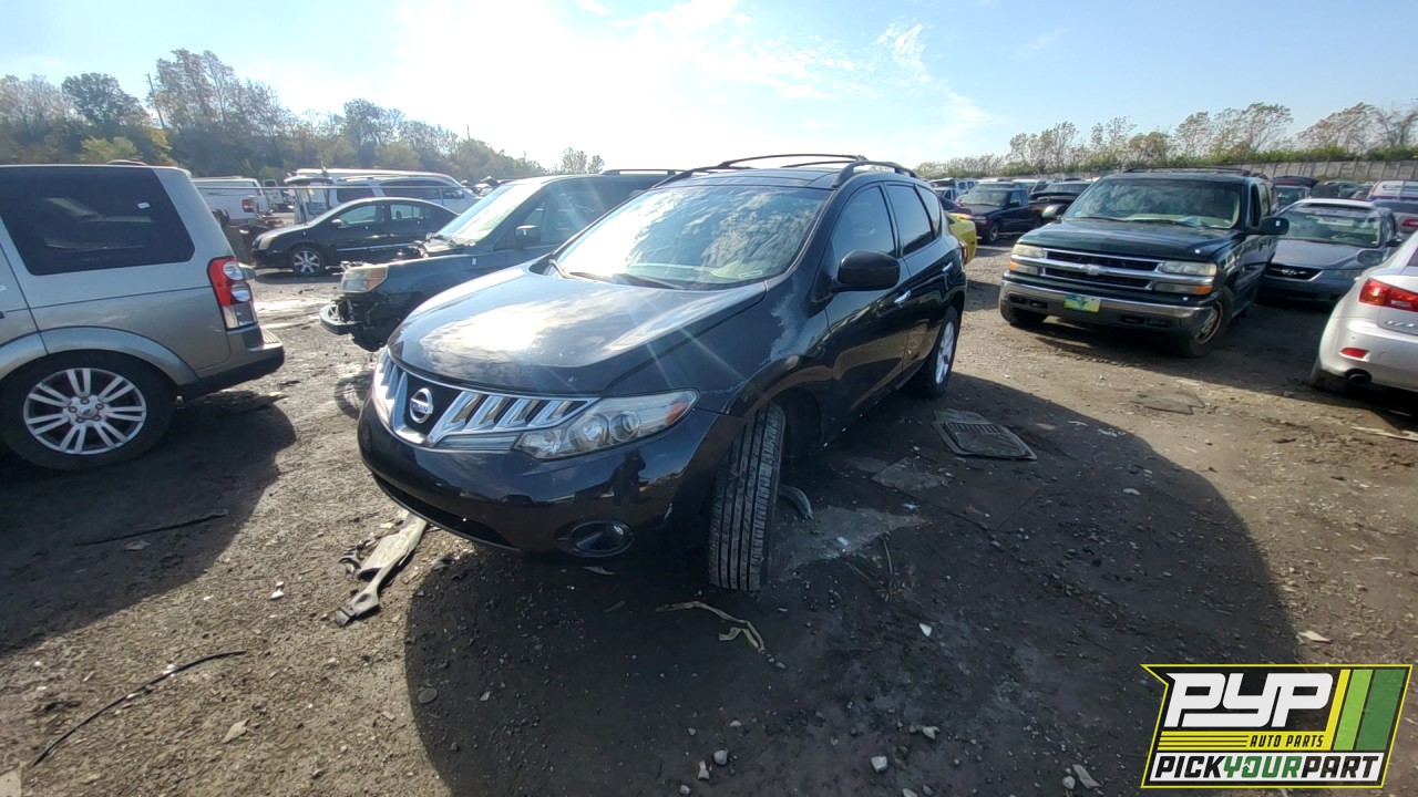 2012 NISSAN MURANO partes disponibles