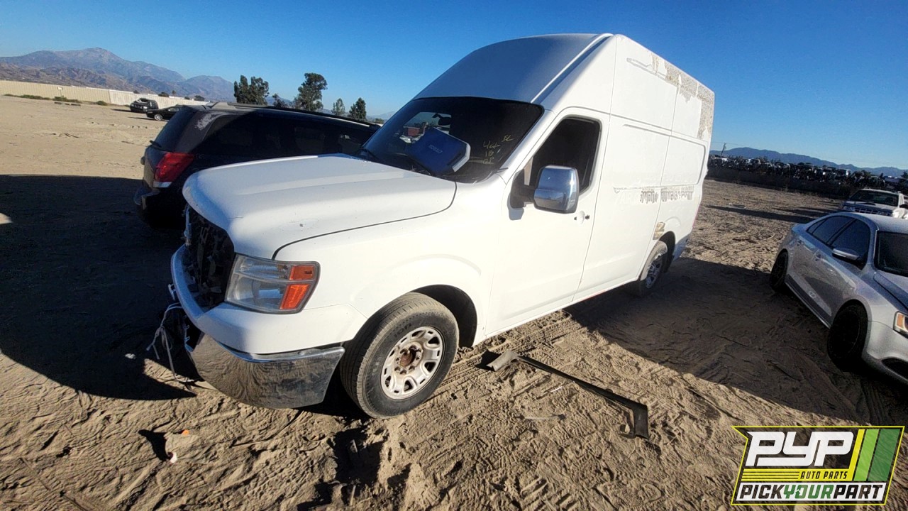 2012 NISSAN NV2500 partes disponibles