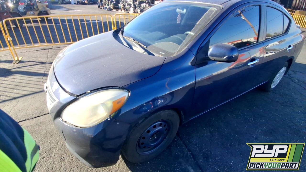 2013 NISSAN VERSA partes disponibles