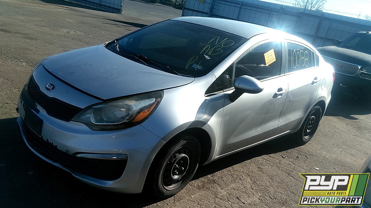 2017 KIA RIO partes disponibles