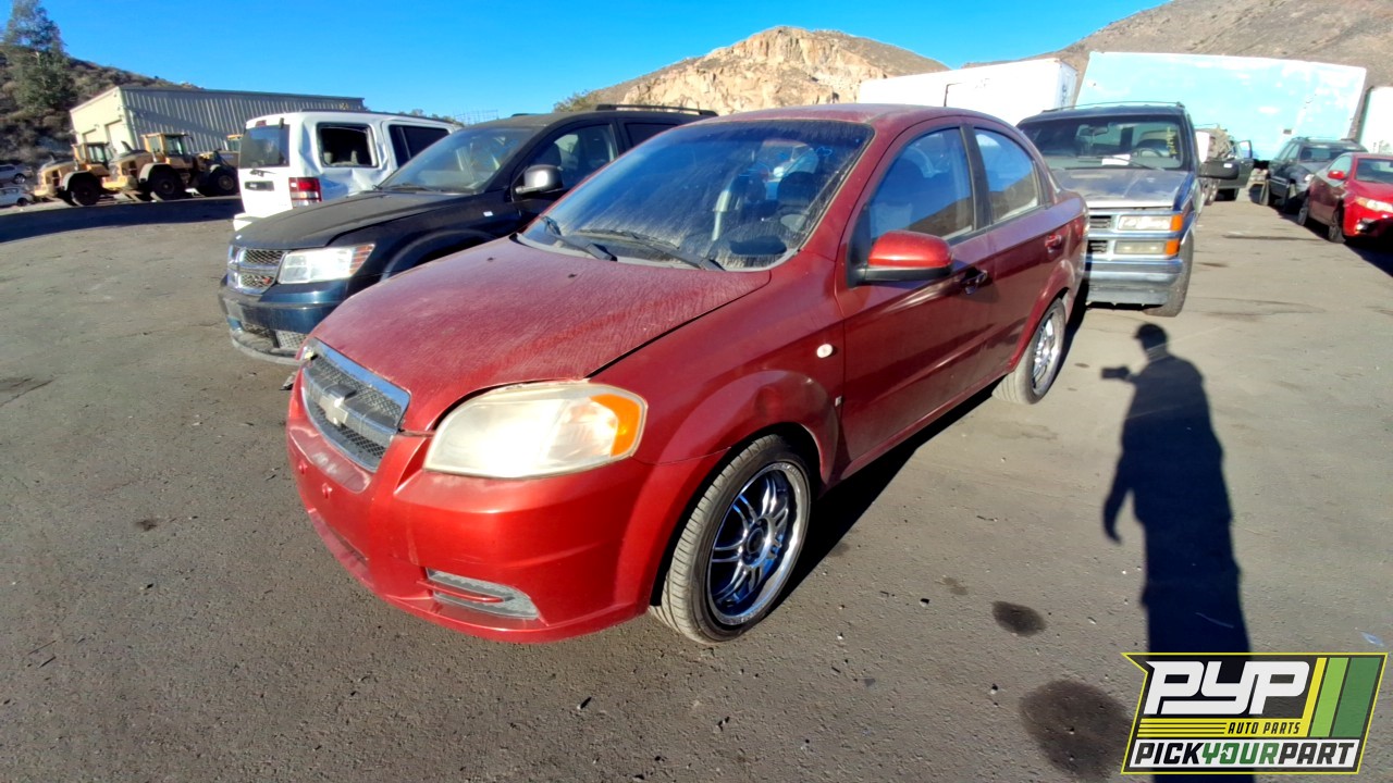 2008 CHEVROLET AVEO partes disponibles