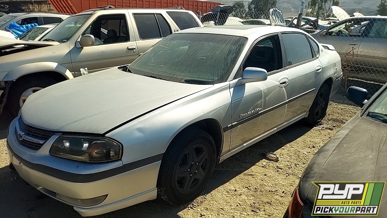2003 CHEVROLET IMPALA partes disponibles
