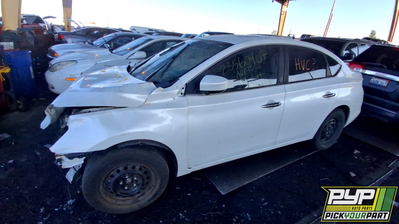 2017 NISSAN SENTRA partes disponibles