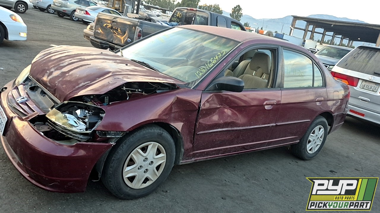 2003 HONDA CIVIC available for parts