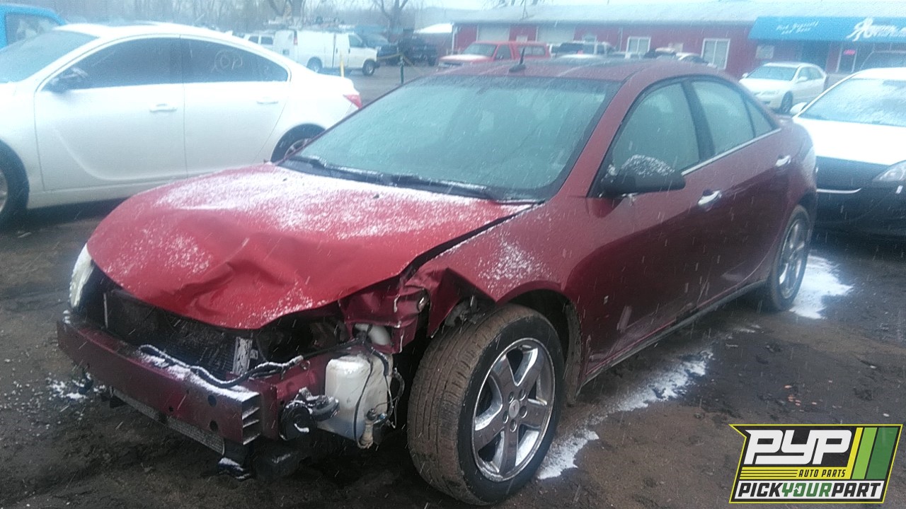 2008 PONTIAC G6 partes disponibles