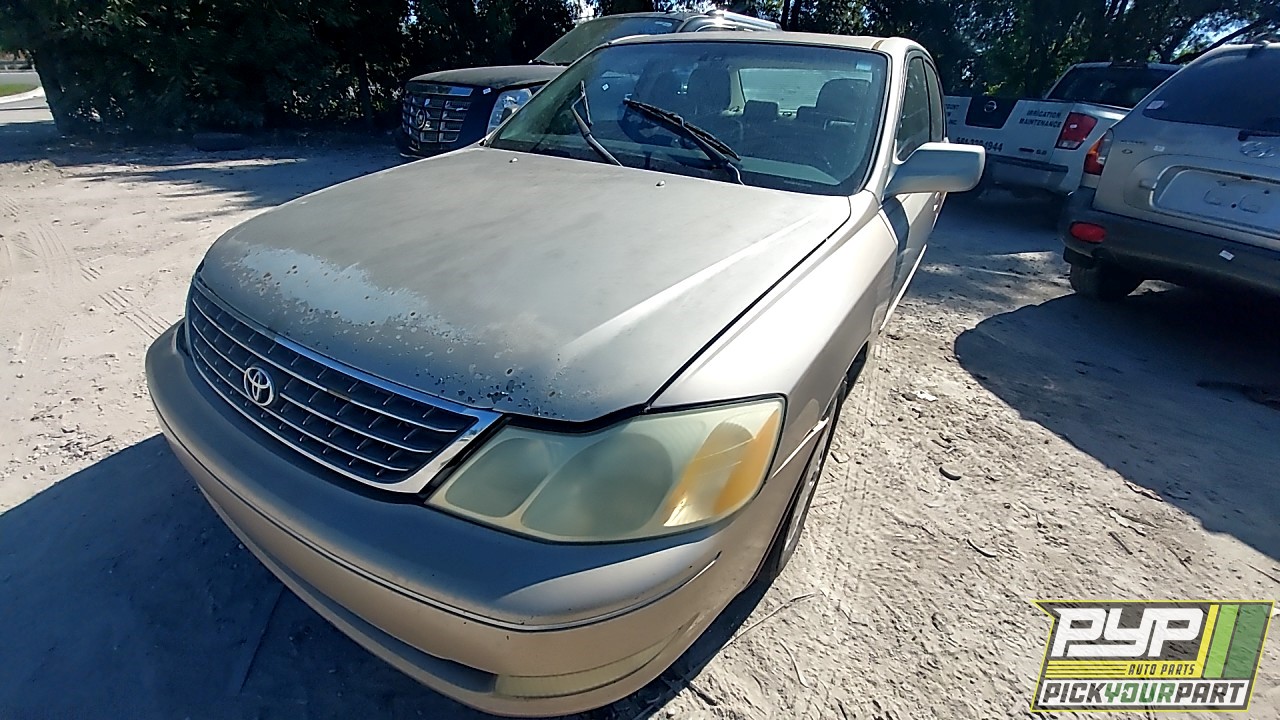 2003 TOYOTA AVALON partes disponibles