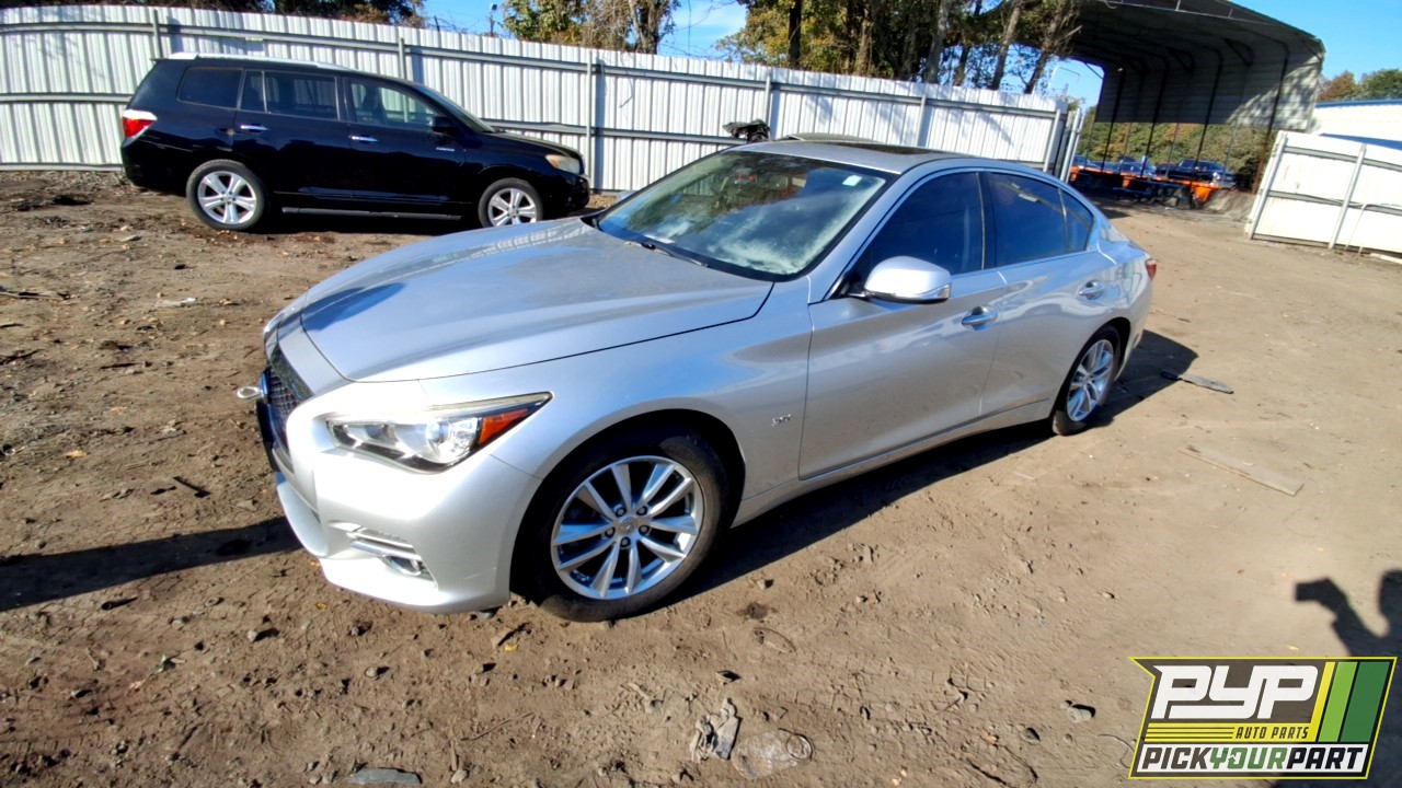 2017 INFINITI Q50 partes disponibles