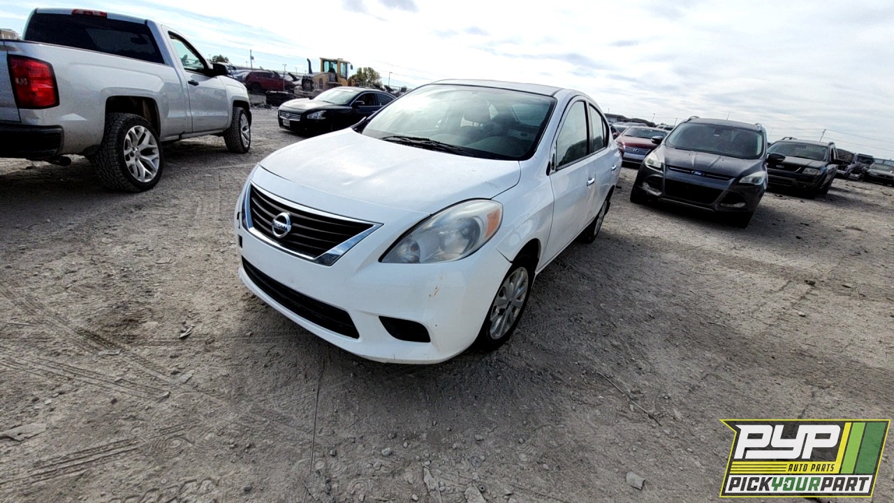 2012 NISSAN VERSA available for parts