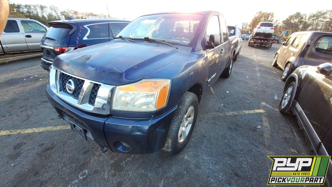 2009 NISSAN TITAN available for parts