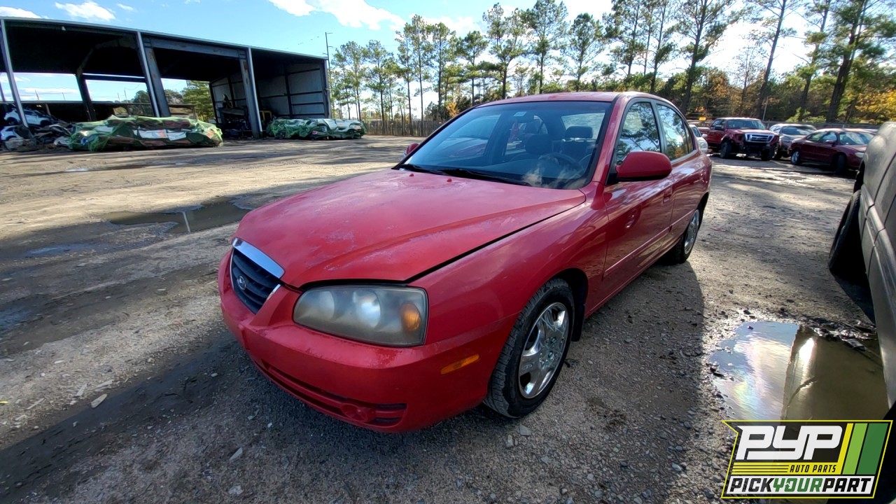 2005 HYUNDAI ELANTRA partes disponibles