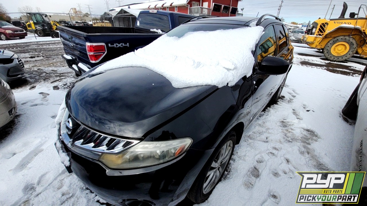 2010 NISSAN MURANO partes disponibles