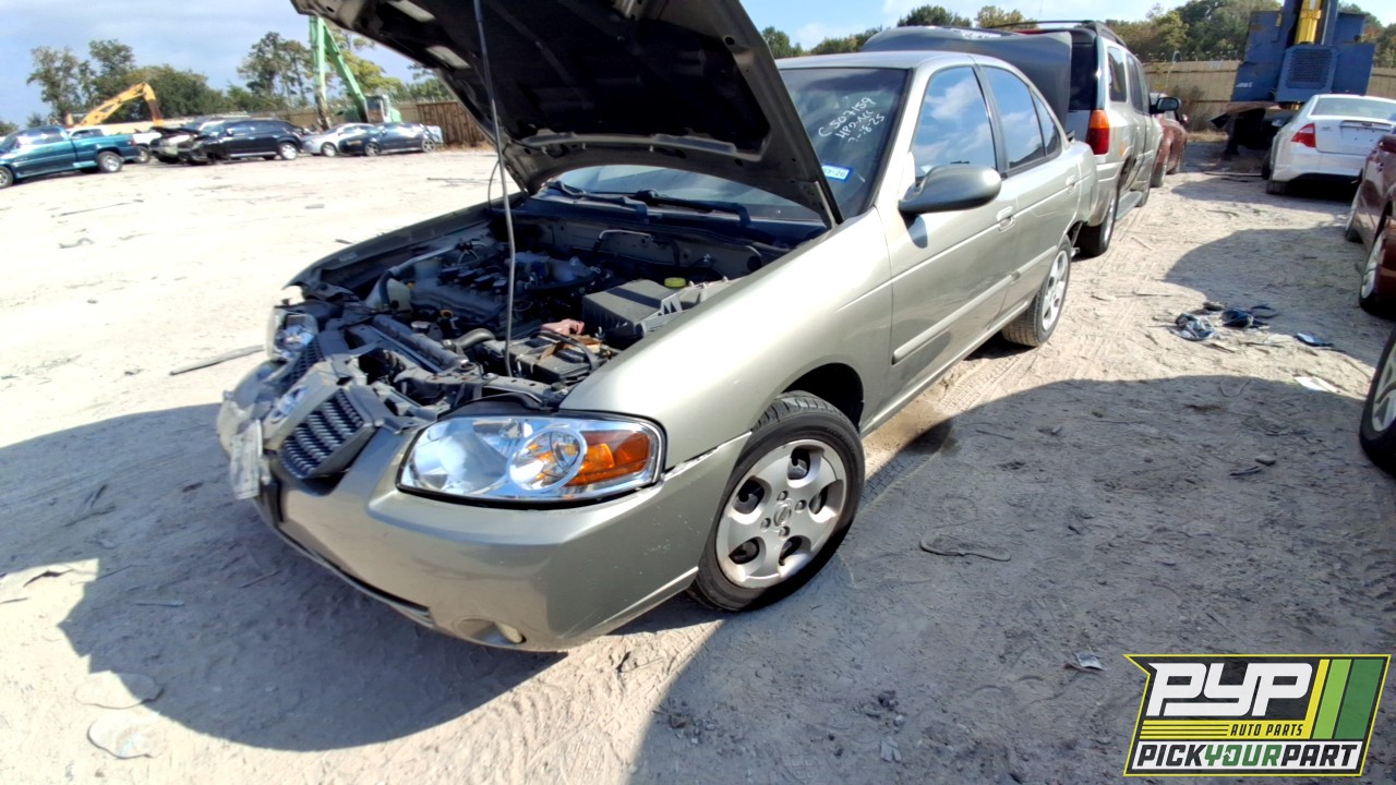 2005 NISSAN SENTRA partes disponibles