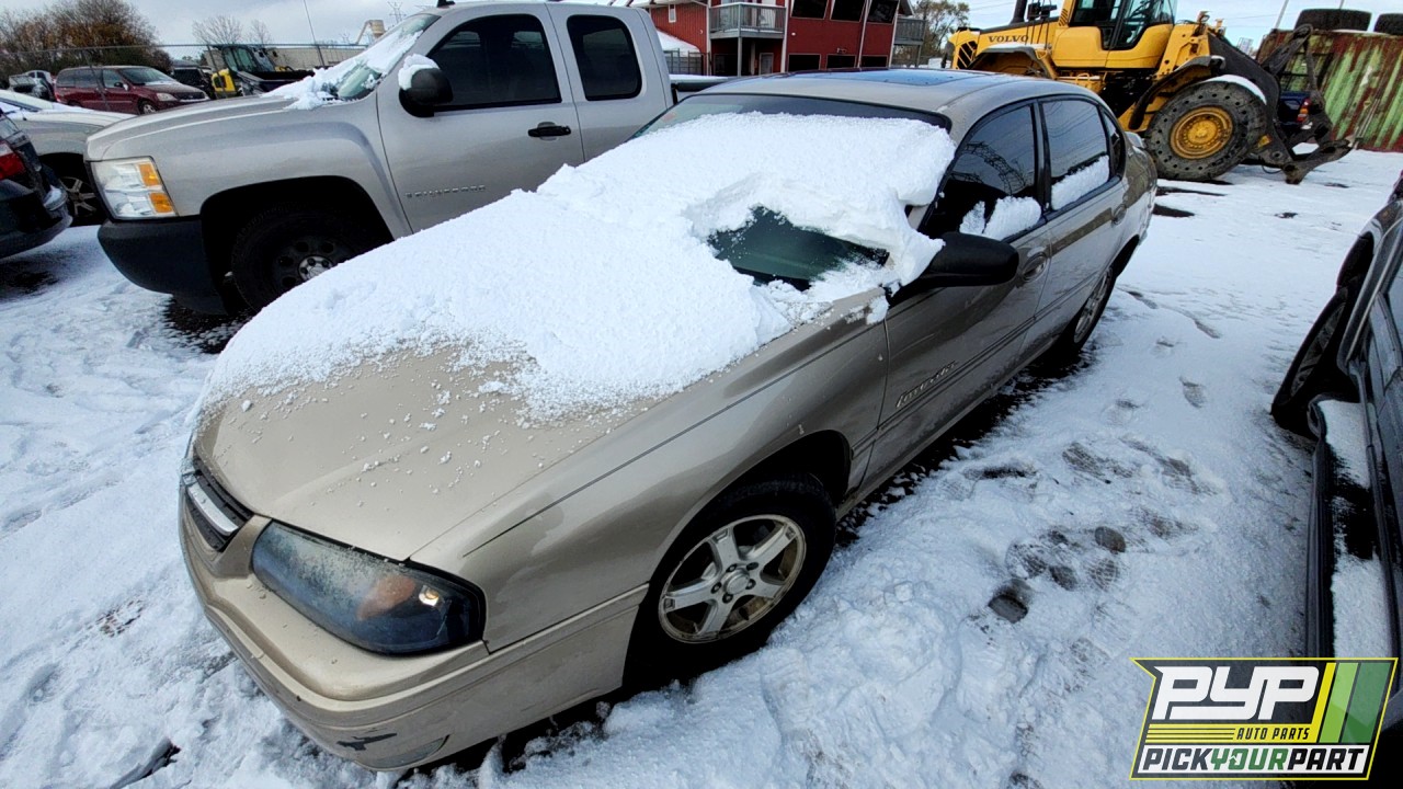 2004 CHEVROLET IMPALA partes disponibles