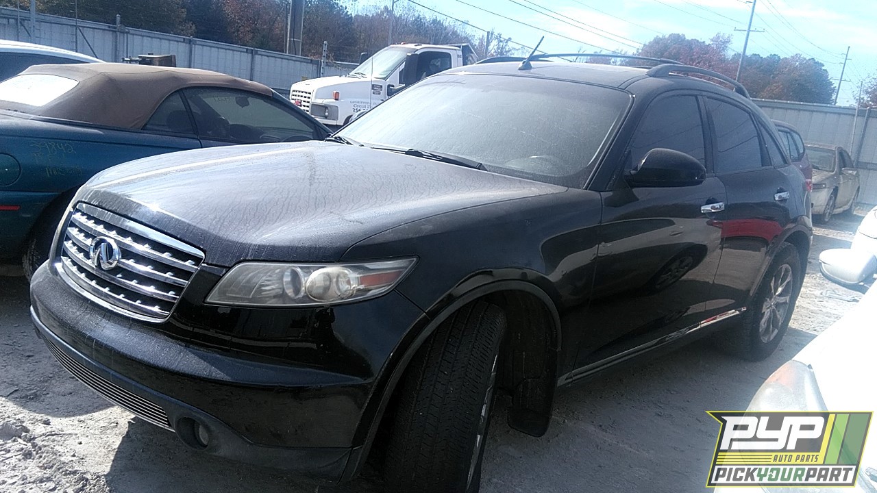 2007 INFINITI FX35 partes disponibles