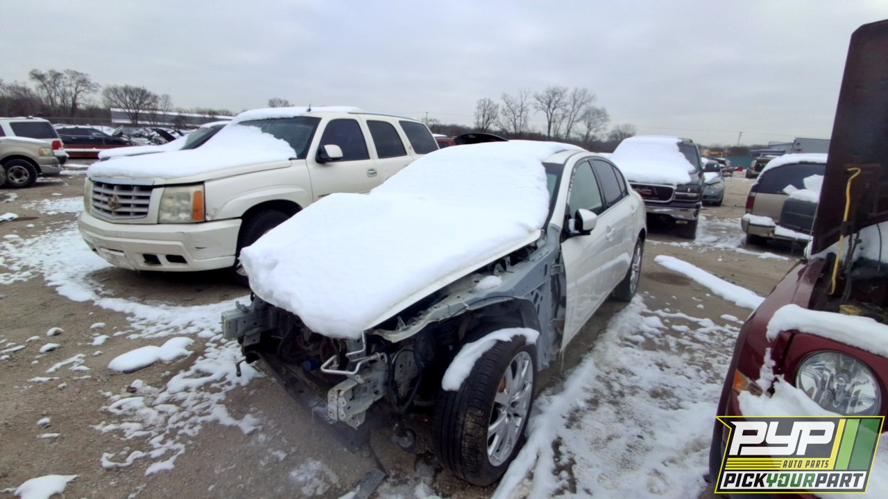 2010 INFINITI G37 partes disponibles
