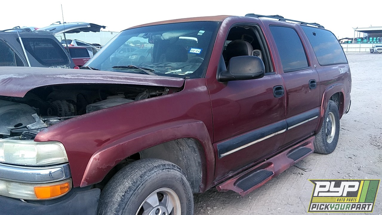 2001 CHEVROLET SUBURBAN 1500 available for parts