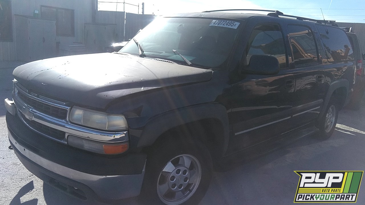 2001 CHEVROLET SUBURBAN 1500 partes disponibles