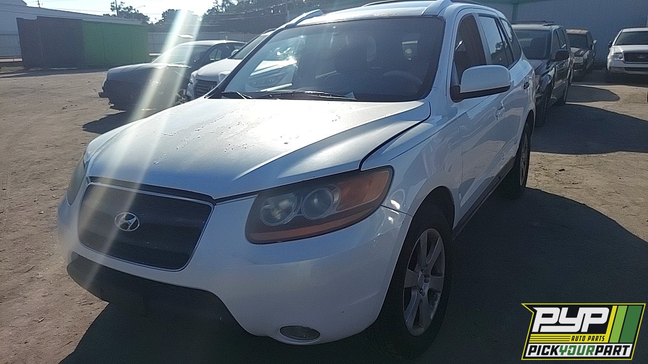 2008 HYUNDAI SANTA FE partes disponibles