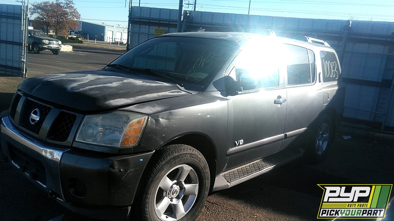 2006 NISSAN ARMADA partes disponibles