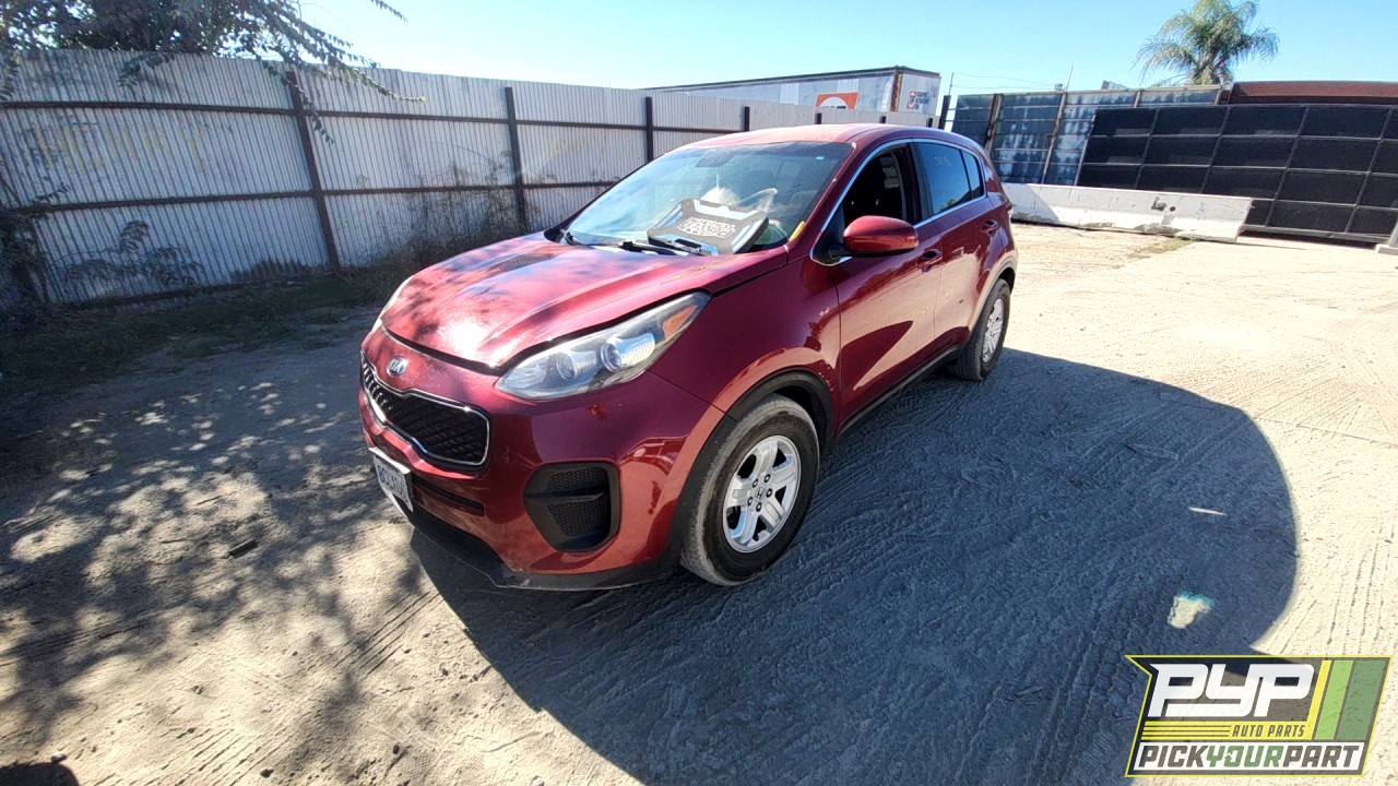 2018 KIA SPORTAGE available for parts