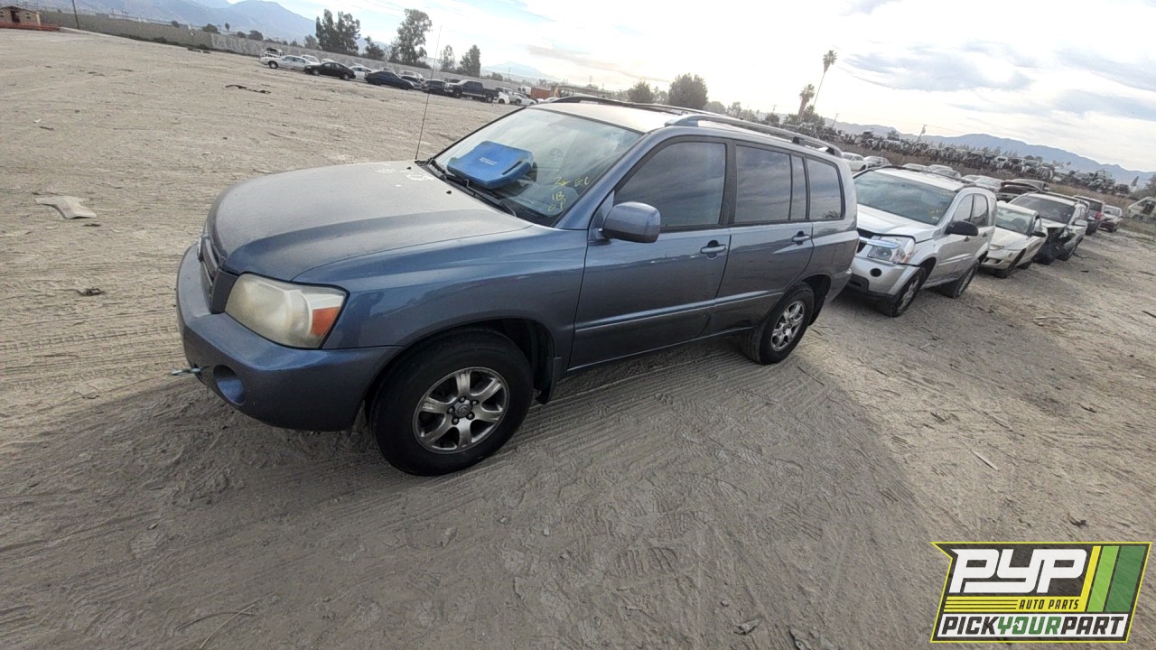 2005 TOYOTA HIGHLANDER available for parts