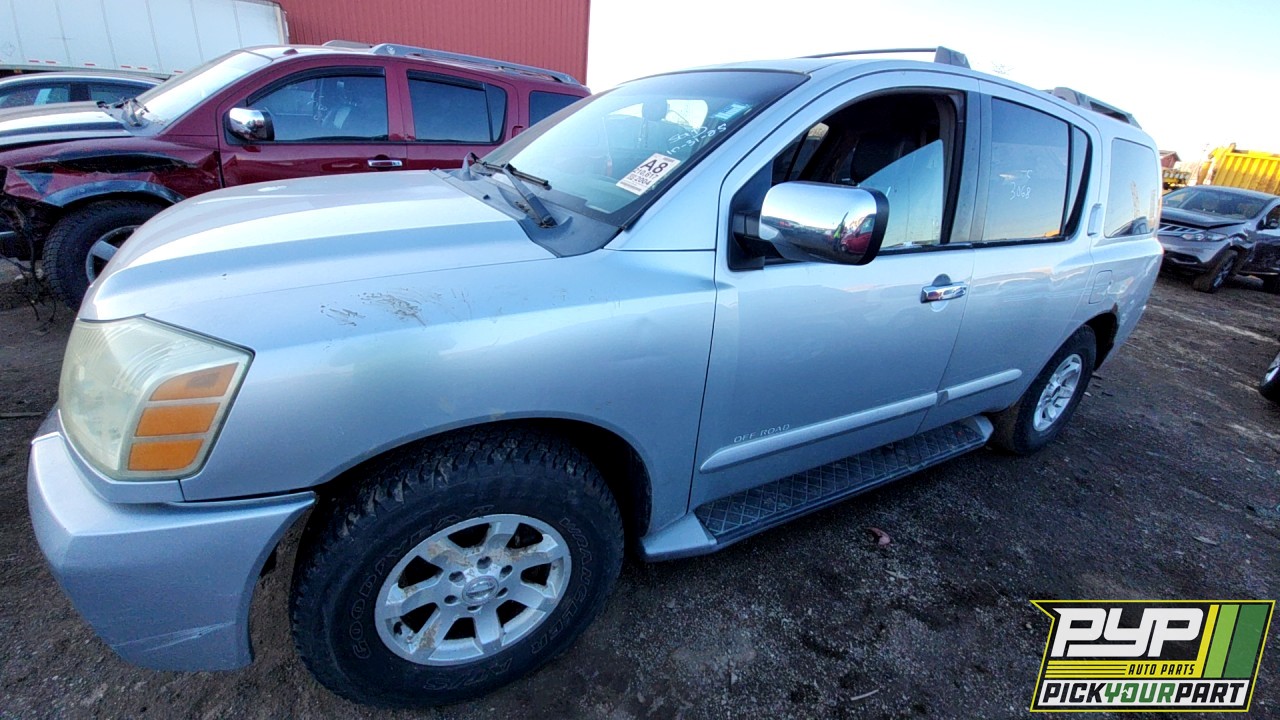 2004 NISSAN PATHFINDER ARMADA partes disponibles