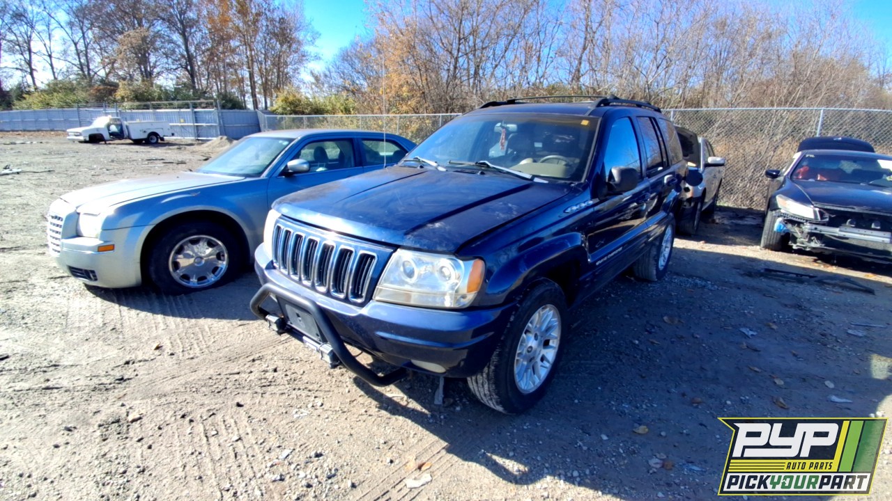 2002 JEEP GRAND CHEROKEE available for parts