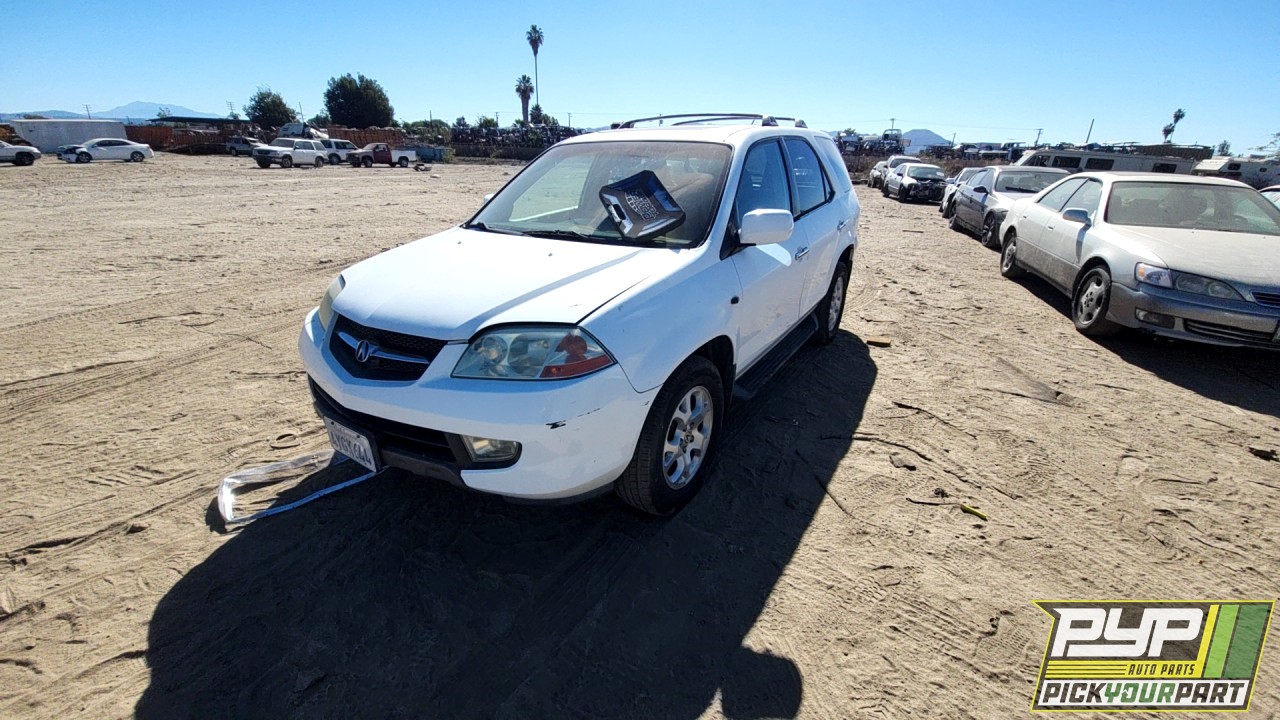 2002 ACURA MDX partes disponibles