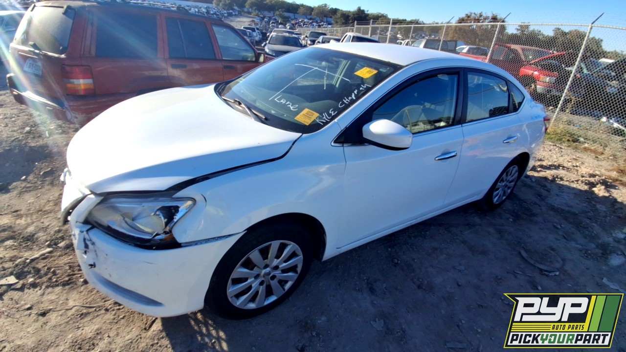 2015 NISSAN SENTRA partes disponibles