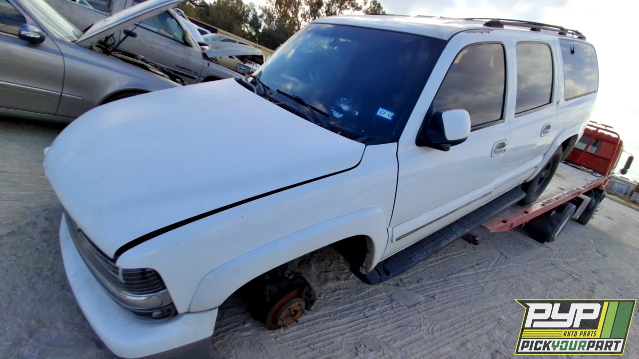 2001 CHEVROLET SUBURBAN 1500 available for parts