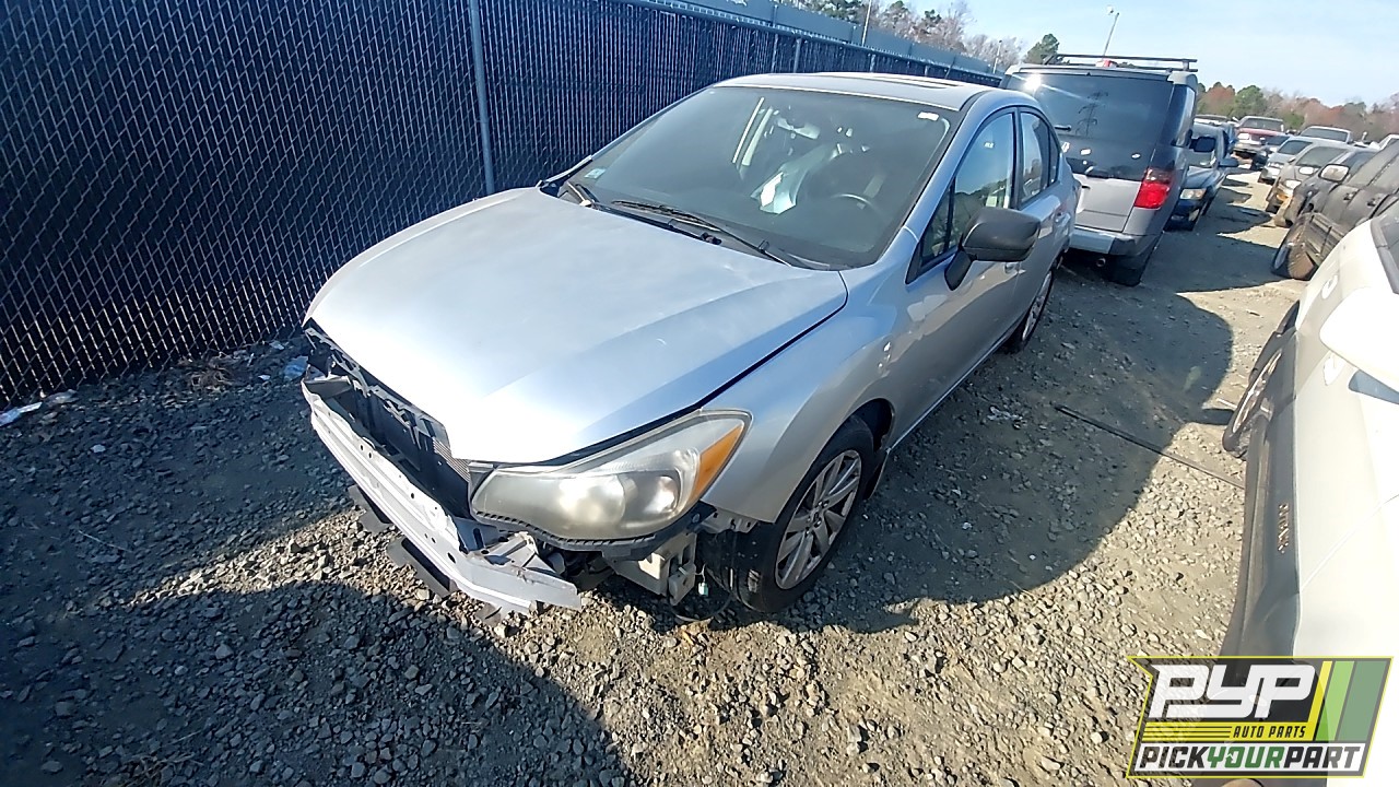 2012 SUBARU IMPREZA available for parts