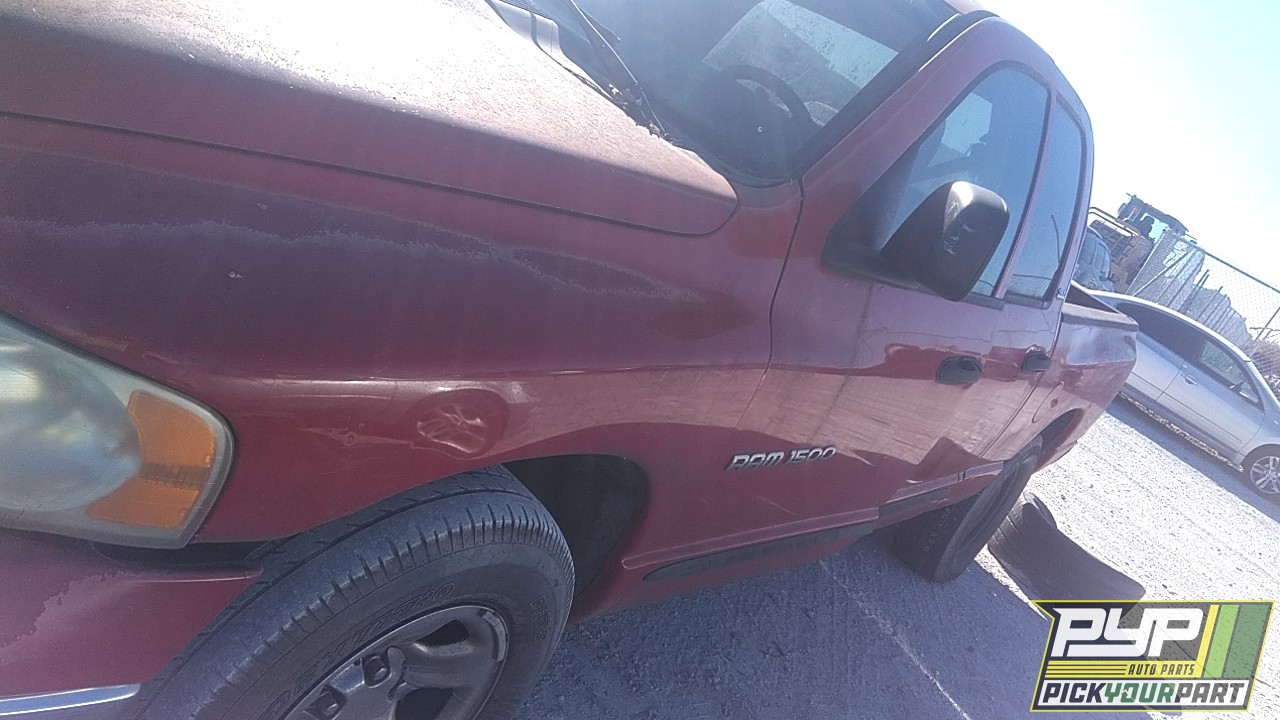 2002 DODGE RAM 1500 partes disponibles
