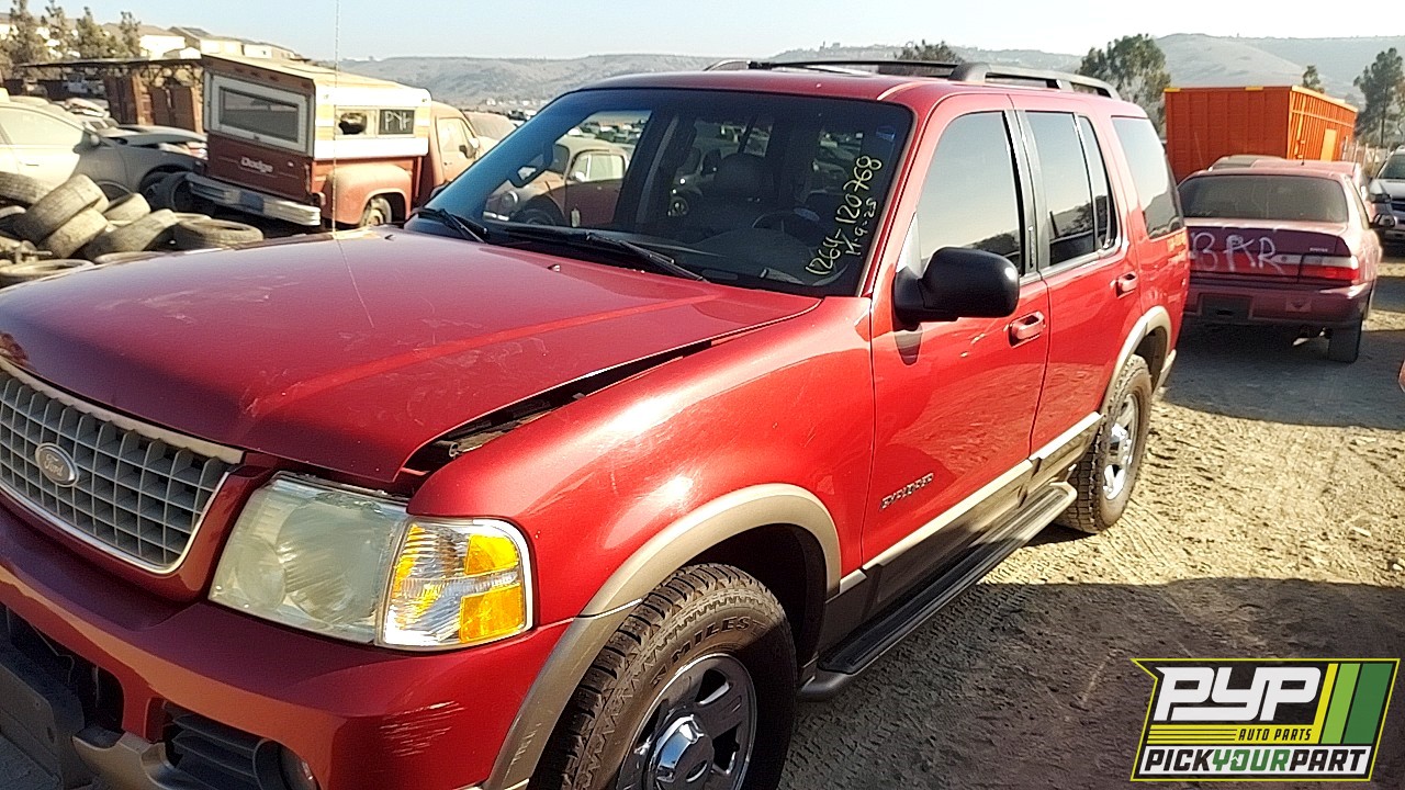 2002 FORD EXPLORER partes disponibles