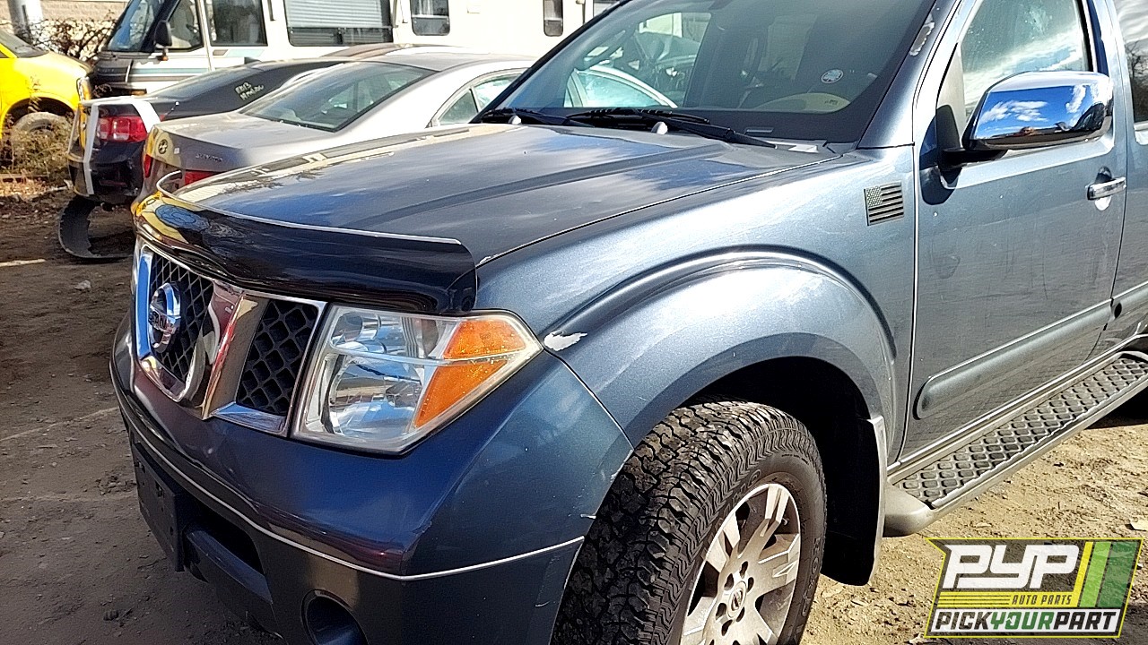 2005 NISSAN PATHFINDER partes disponibles