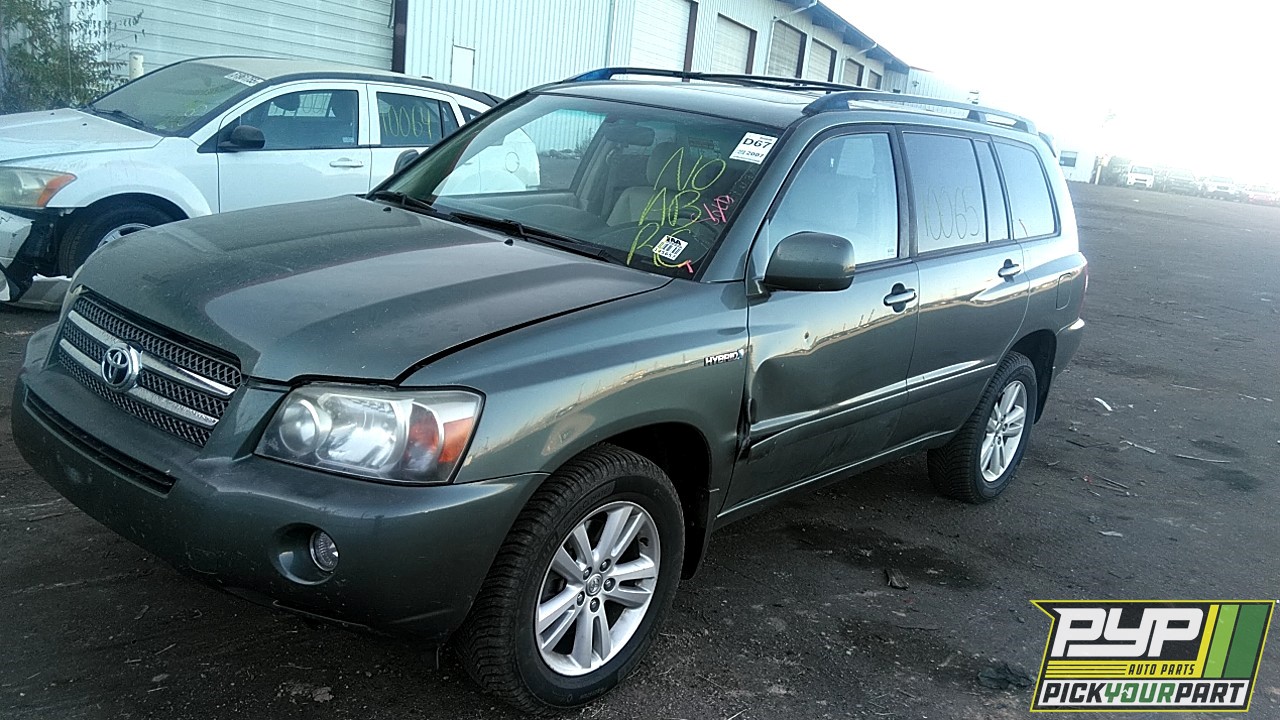 2007 TOYOTA HIGHLANDER partes disponibles