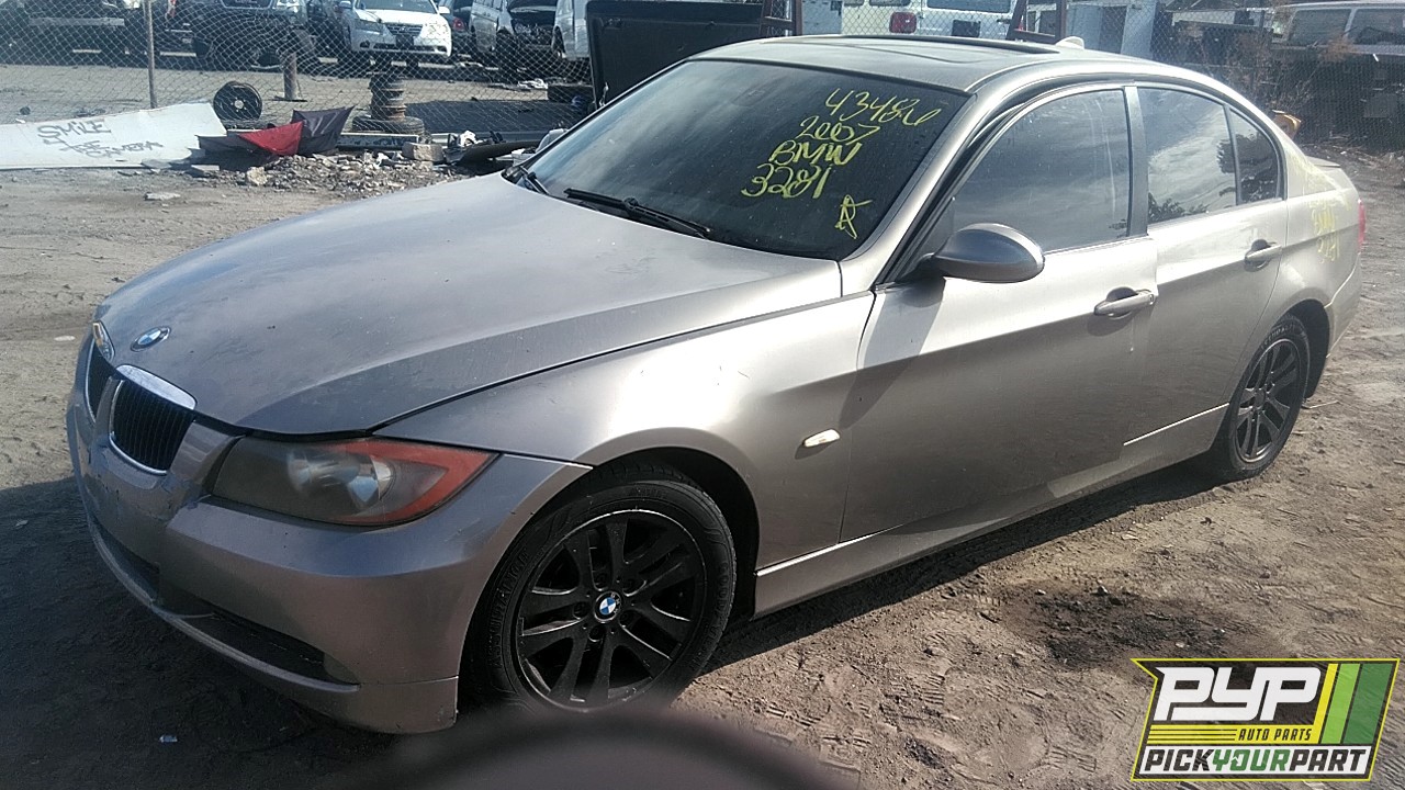 2007 BMW 328I partes disponibles