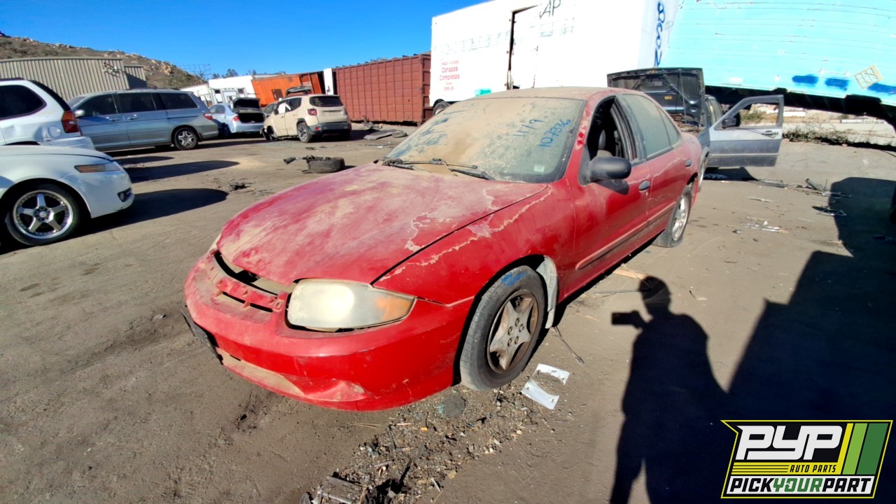 2001 CHEVROLET CAVALIER partes disponibles