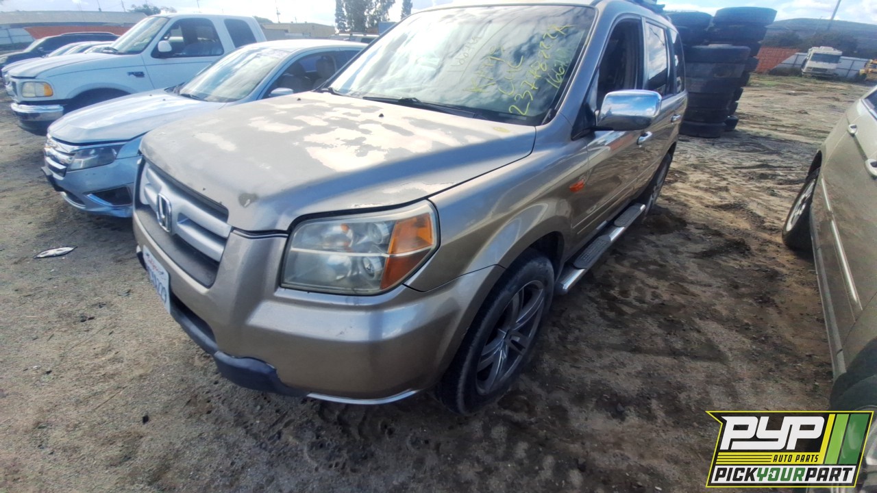 2006 HONDA PILOT partes disponibles