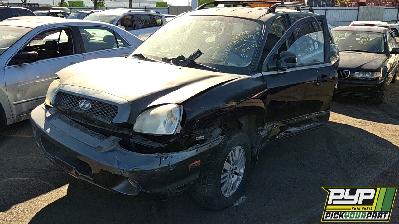 2002 HYUNDAI SANTA FE partes disponibles