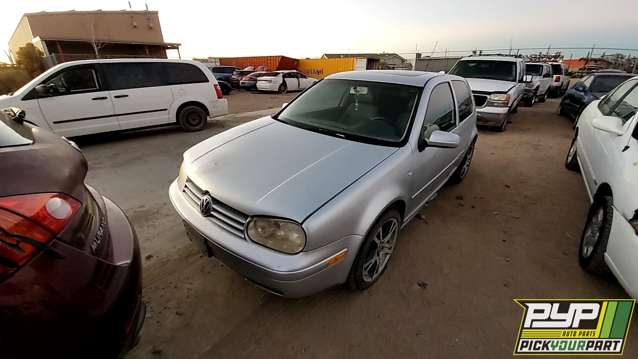 2002 VOLKSWAGEN GOLF partes disponibles