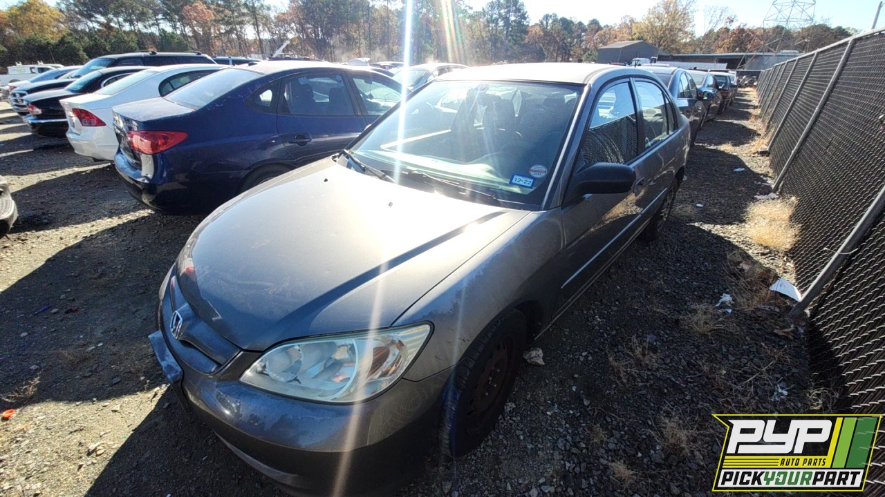 2004 HONDA CIVIC available for parts