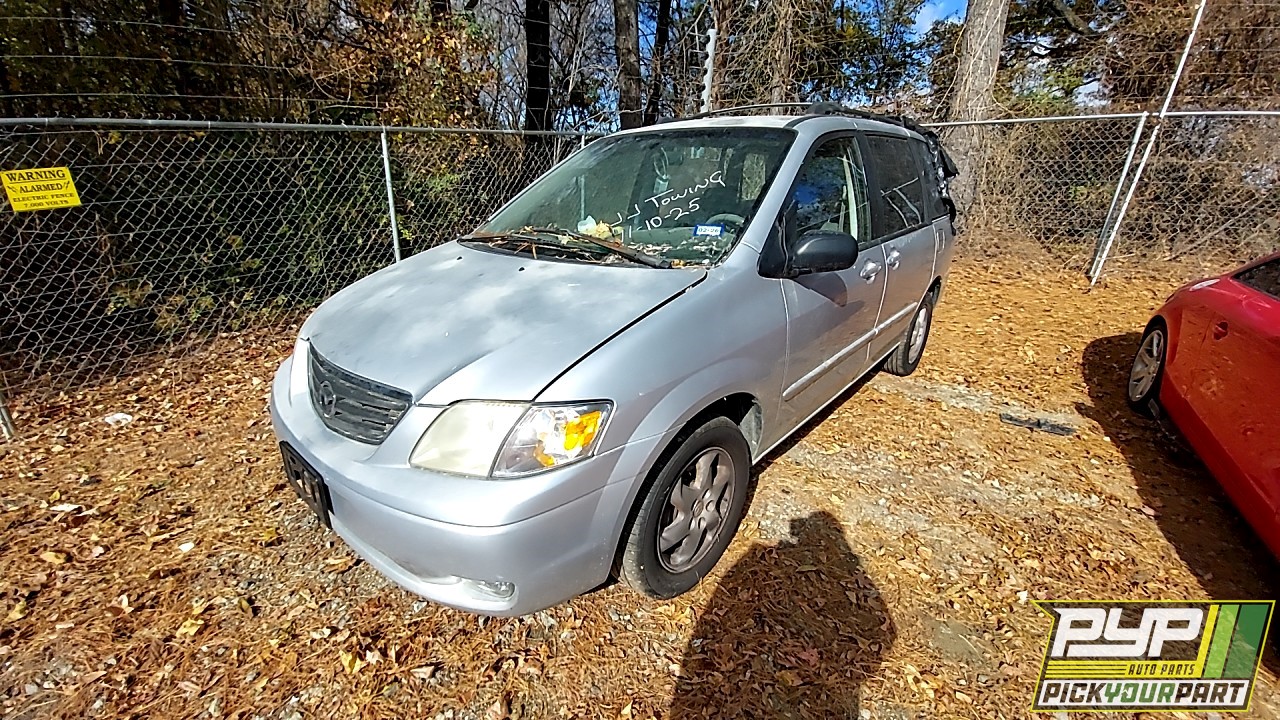 2001 MAZDA MPV partes disponibles
