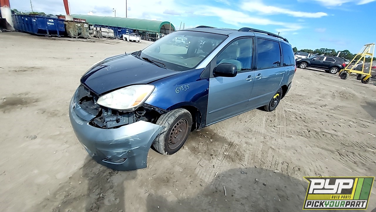 2008 TOYOTA SIENNA partes disponibles
