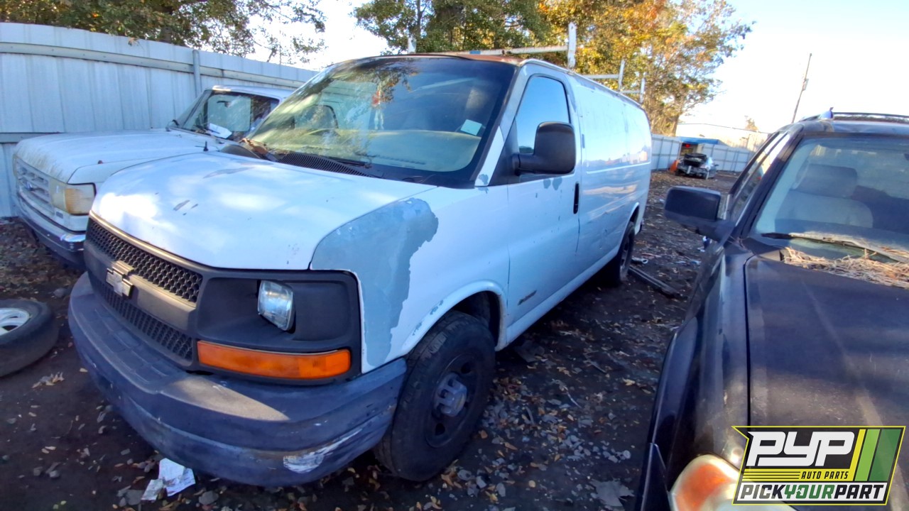 2005 CHEVROLET EXPRESS 2500 partes disponibles