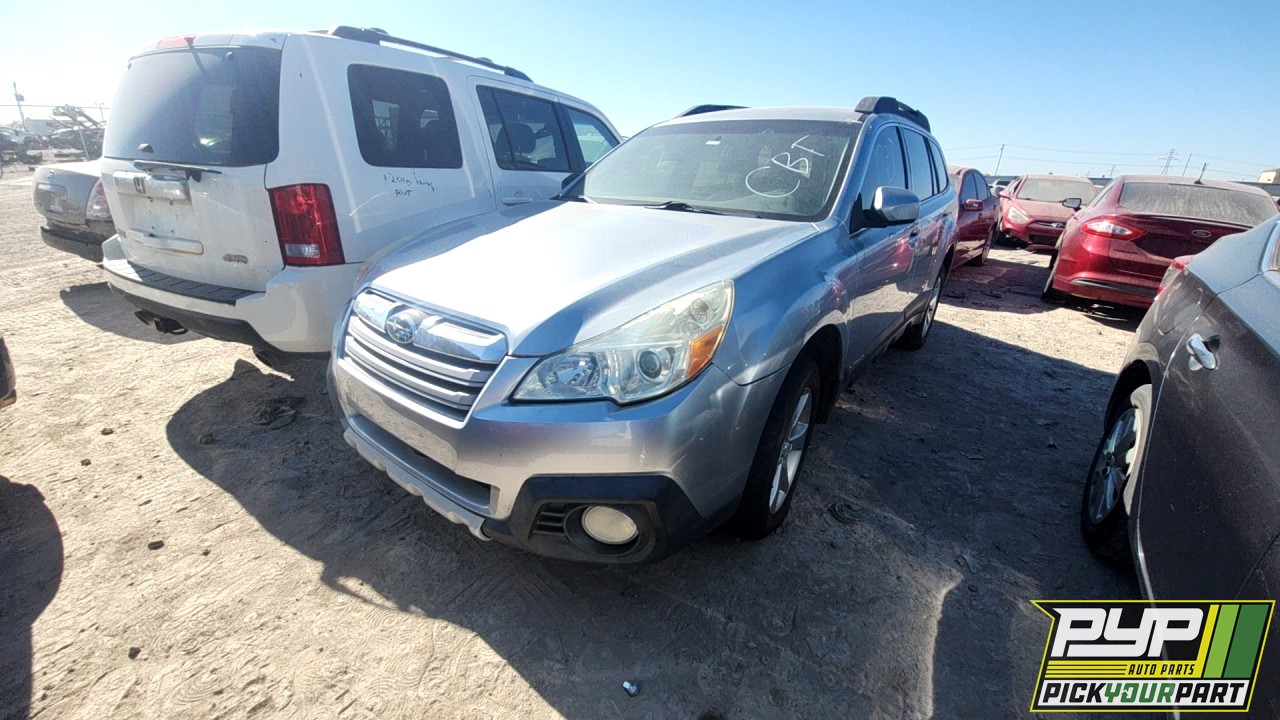 2013 SUBARU OUTBACK partes disponibles